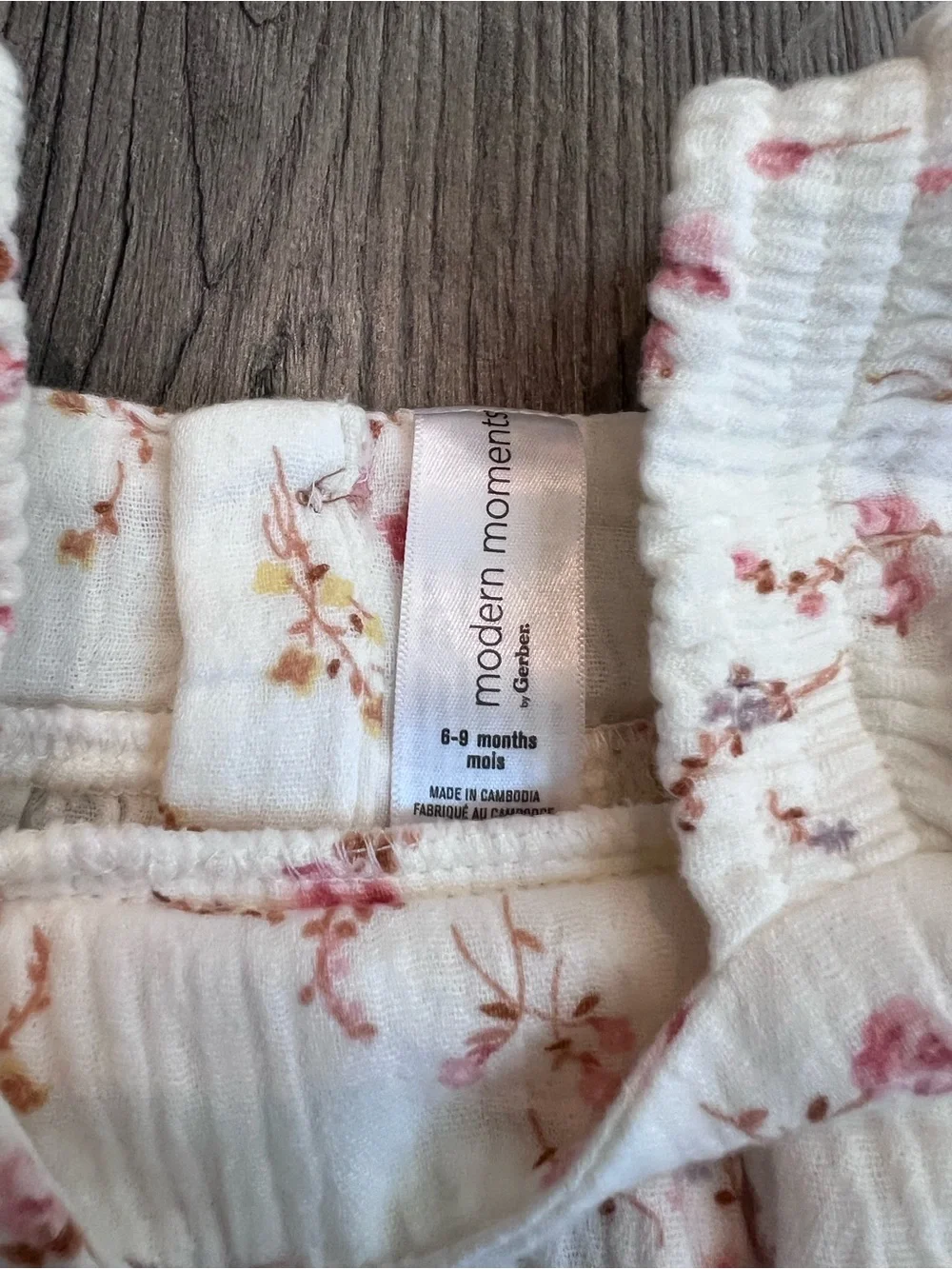 Floral Cotton Top & Bloomer Sets - 6-9 mo.